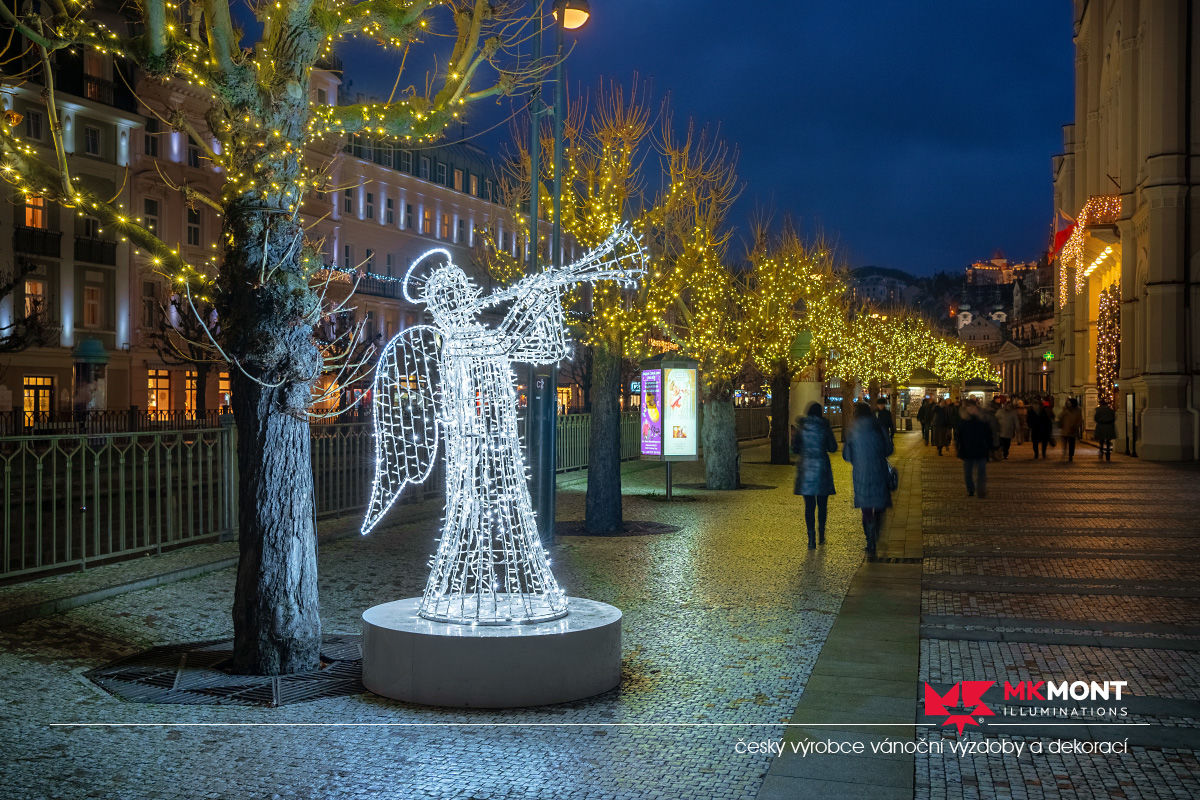 Realizace Karlovy Vary 2019 3D andělé
